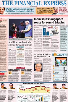 Financial Express Mumbai - December 31st 2016