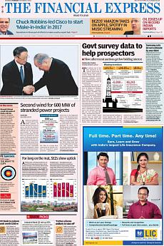 Financial Express Mumbai - October 13th 2016