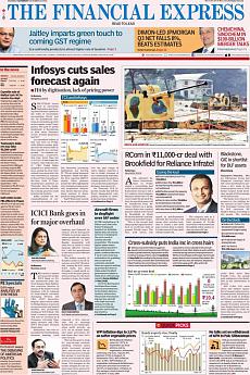 Financial Express Mumbai - October 15th 2016