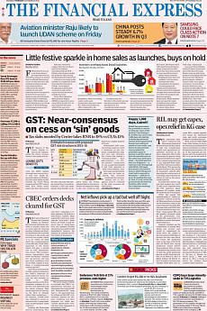 Financial Express Mumbai - October 20th 2016