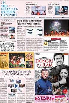 Financial Express Mumbai - October 30th 2016