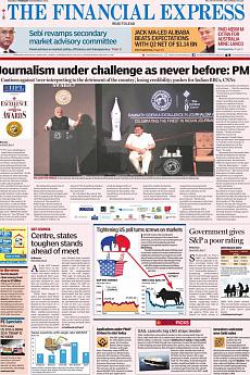 Financial Express Mumbai - November 3rd 2016