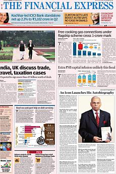 Financial Express Mumbai - November 8th 2016