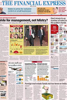 Financial Express Mumbai - November 15th 2016