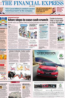 Financial Express Mumbai - November 22nd 2016