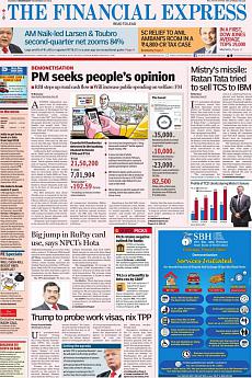 Financial Express Mumbai - November 23rd 2016