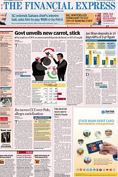 Financial Express Mumbai - November 29th 2016