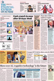 Financial Express Mumbai - December 11th 2016