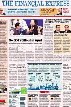 Financial Express Mumbai - December 12th 2016