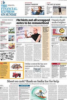 Financial Express Mumbai - December 18th 2016