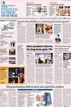 Financial Express Mumbai - December 25th 2016