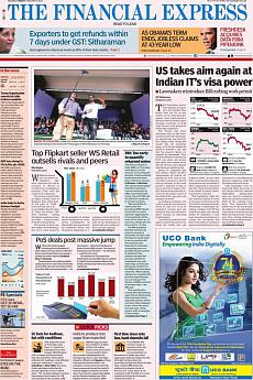 Financial Express Mumbai - January 6th 2017