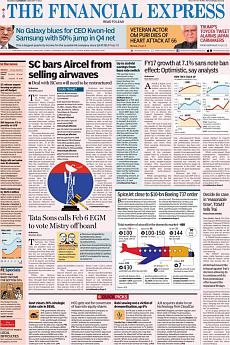 Financial Express Mumbai - January 7th 2017