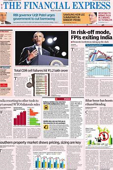 Financial Express Mumbai - January 12th 2017