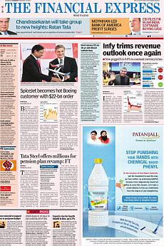 Financial Express Mumbai - January 14th 2017