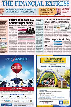 Financial Express Mumbai - January 16th 2017