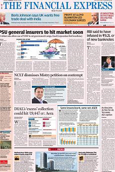 Financial Express Mumbai - January 19th 2017