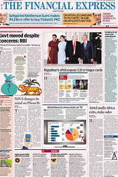 Financial Express Mumbai - January 21st 2017