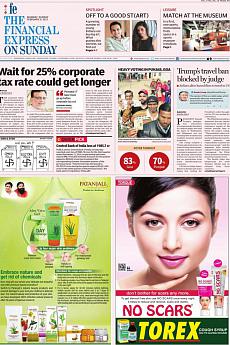 Financial Express Mumbai - February 5th 2017