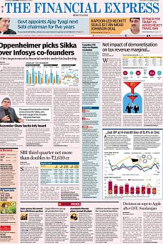 Financial Express Mumbai - February 11th 2017