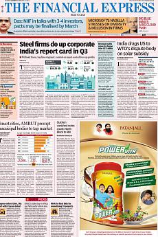 Financial Express Mumbai - February 13th 2017