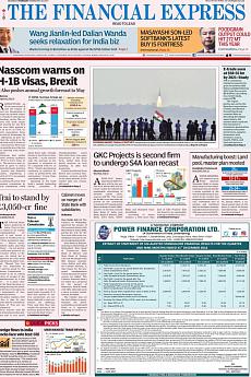 Financial Express Mumbai - February 16th 2017