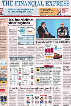 Financial Express Mumbai - February 21st 2017