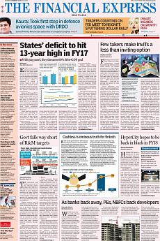 Financial Express Mumbai - March 14th 2017