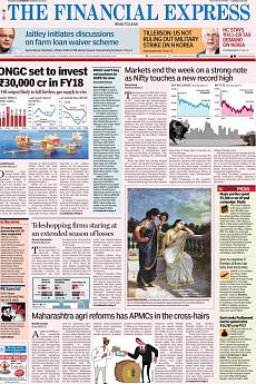 Financial Express Mumbai - March 18th 2017