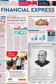 Financial Express Mumbai - March 31st 2017