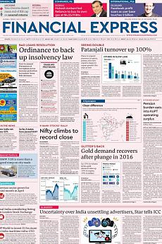 Financial Express Mumbai - May 5th 2017