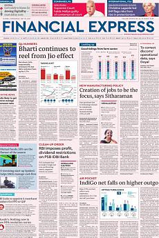 Financial Express Mumbai - May 10th 2017