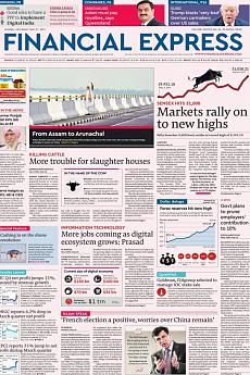 Financial Express Mumbai - May 27th 2017