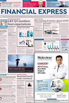 Financial Express Mumbai - May 30th 2017