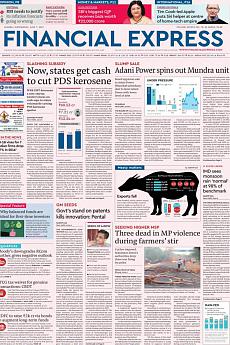 Financial Express Mumbai - June 7th 2017