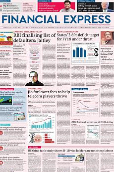 Financial Express Mumbai - June 13th 2017