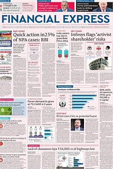 Financial Express Mumbai - June 14th 2017