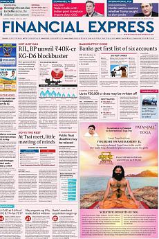 Financial Express Mumbai - June 16th 2017