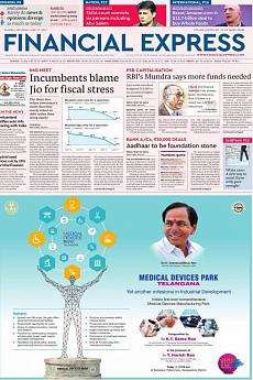 Financial Express Mumbai - June 17th 2017