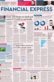 Financial Express Mumbai - June 20th 2017