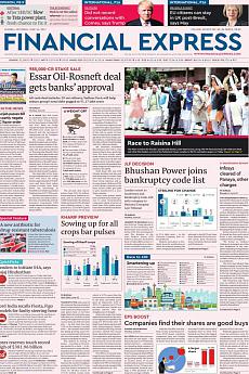 Financial Express Mumbai - June 24th 2017