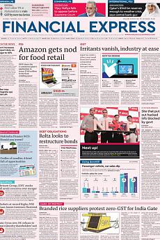 Financial Express Mumbai - July 11th 2017