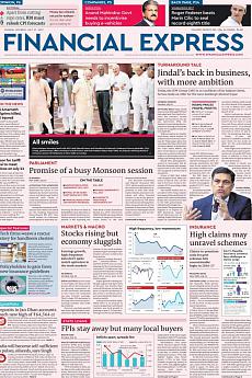 Financial Express Mumbai - July 17th 2017