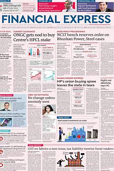 Financial Express Mumbai - July 20th 2017