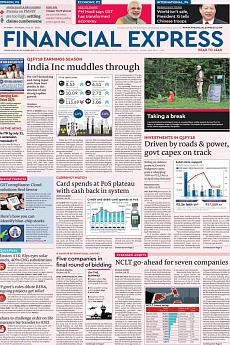 Financial Express Mumbai - July 31st 2017