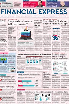 Financial Express Mumbai - August 1st 2017