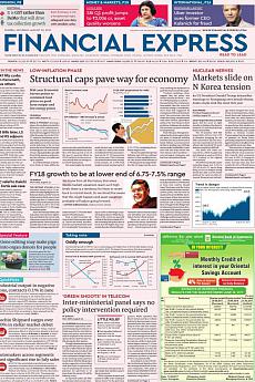 Financial Express Mumbai - August 12th 2017