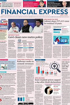 Financial Express Mumbai - August 17th 2017