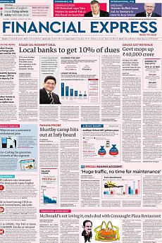 Financial Express Mumbai - August 22nd 2017