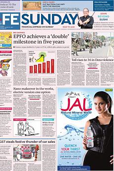 Financial Express Mumbai - August 27th 2017